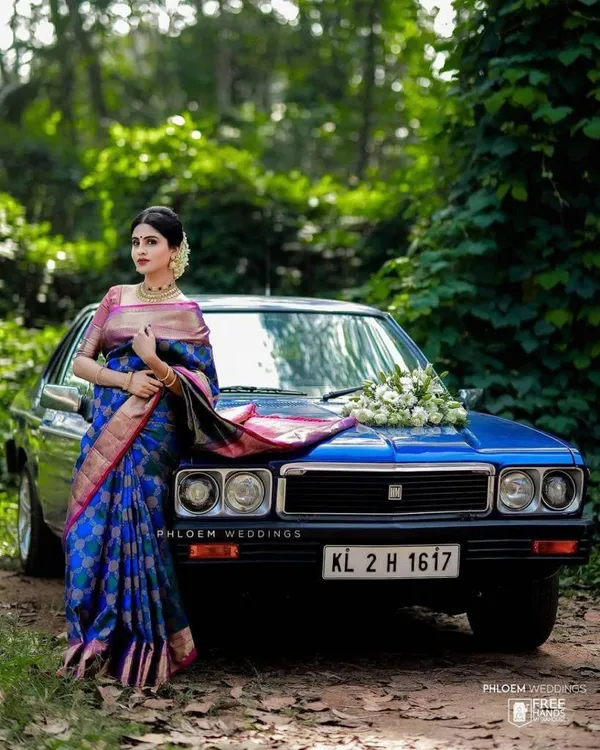 Blue_Woven_Kanjivaram_Silk_Saree_with_Saree_Cover